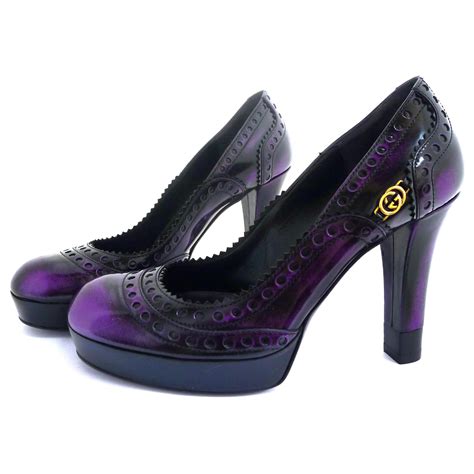 gucci heels purple|gucci cindi heels.